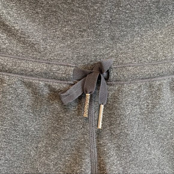 Lululemon 6 Draw-cord Biker Shorts Charcoal Grey - Picture 2 of 6